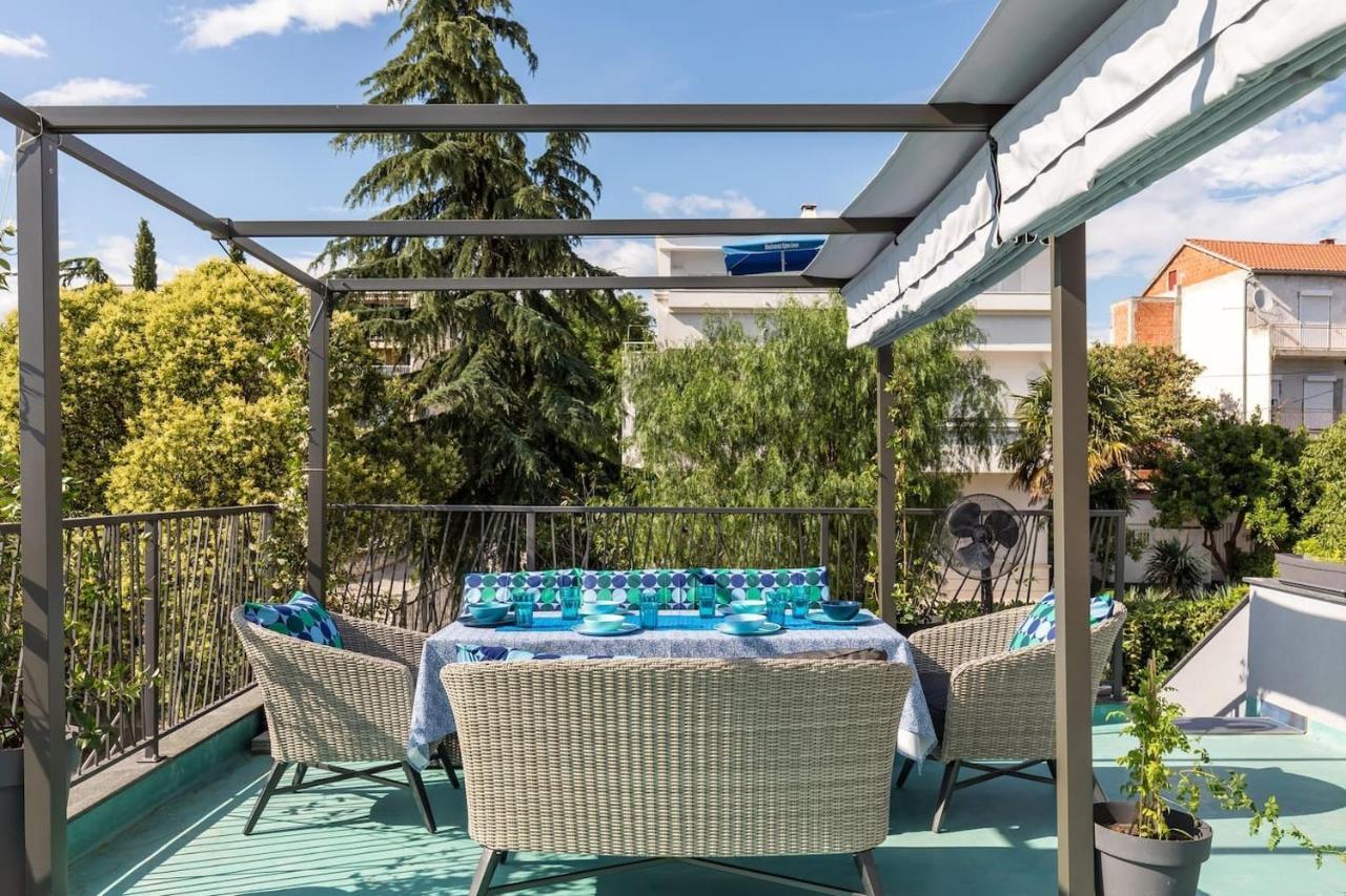 Boutique Triple House With Garden & Roof Terrace Villa Split Ngoại thất bức ảnh
